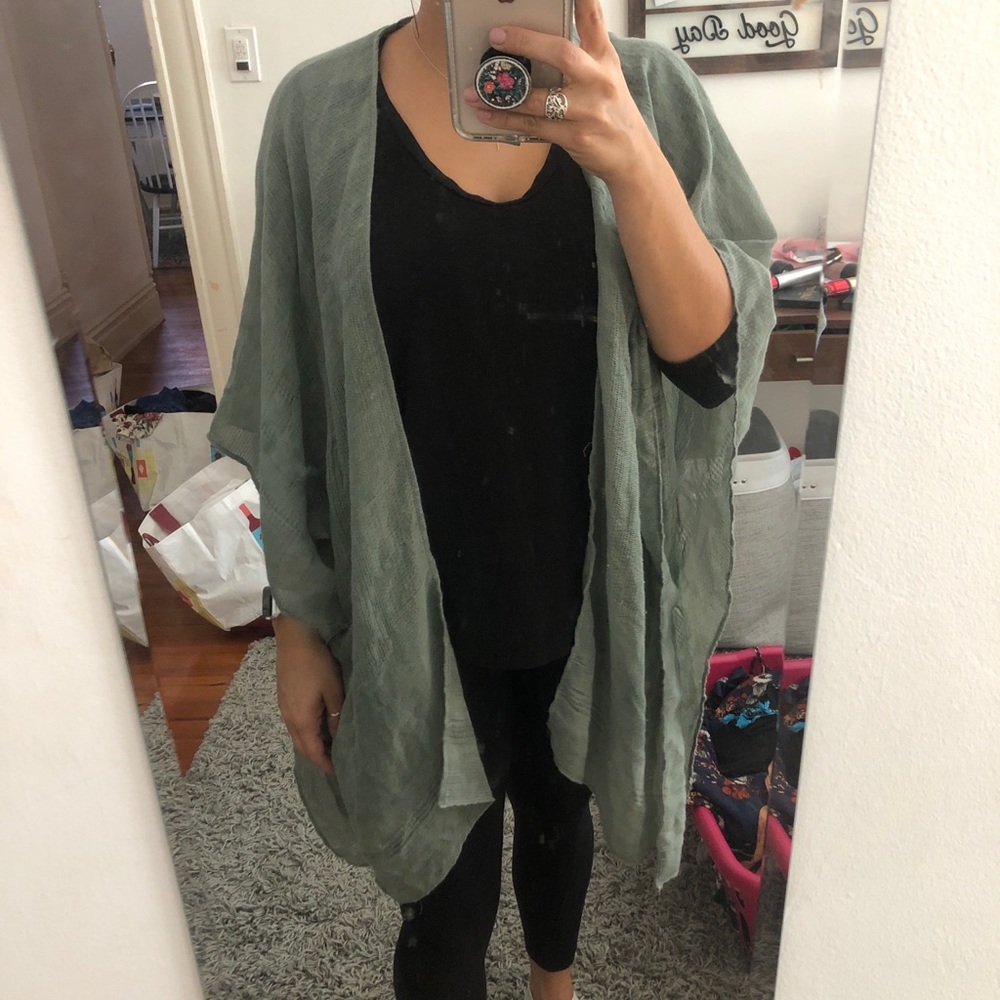 Green kimono